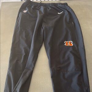 Nike Black Sweatpants with Elastic Waistband Bengals